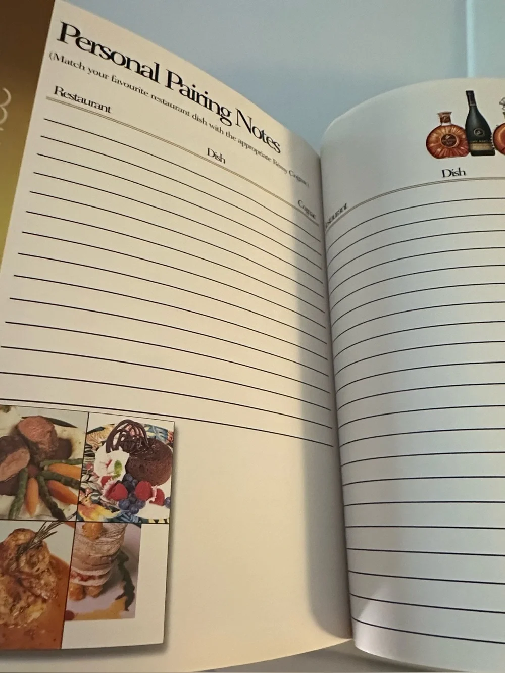 The Spirit of Excellence Restaurants Chefs Recipes Cognacs Book Shaw 2002 USED